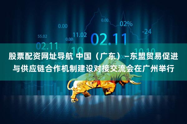 股票配资网址导航 中国（广东）—东盟贸易促进与供应链合作机制建设对接交流会在广州举行